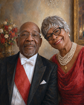 Prince Floyd and Princess Alberta