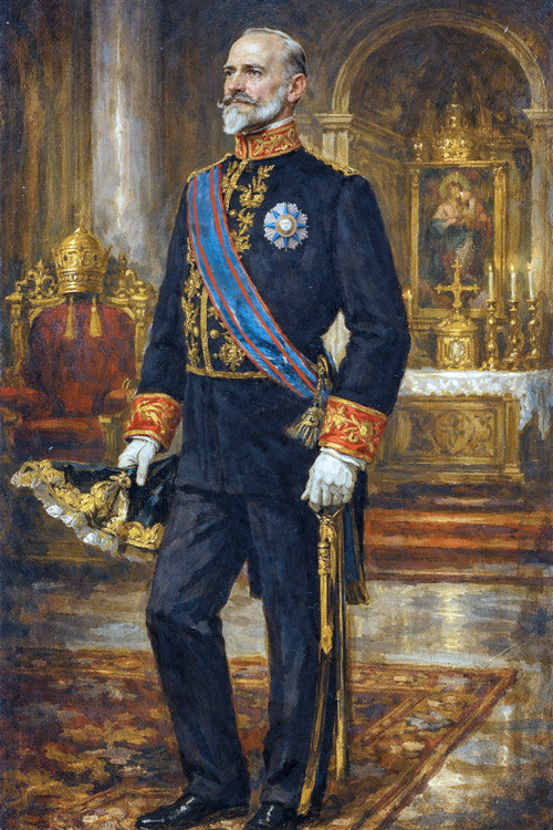 Ceremonial uniform of the Roman-Ruthenian Order of Saint Pius IX